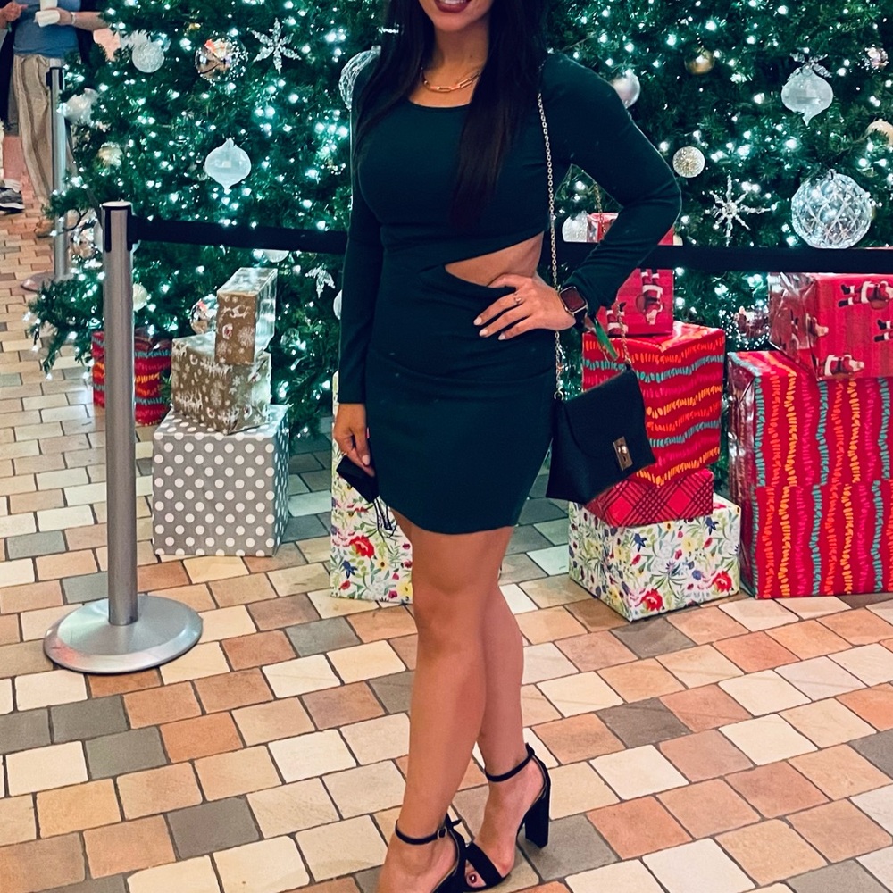 Green dress